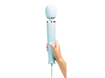 Le Wand Powerful Plug-In Sky Blue Vibrating Massager