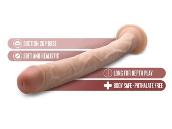 Dr. Skin 19 Inch XXL Dildo 48 cm hautfarbend