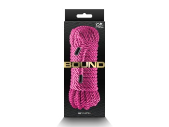 NS Novelties Bound Bondage-Seil Pink 7,5 m