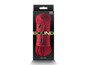 NS Novelties Bound Bondage-Seil Rot 7,5 m