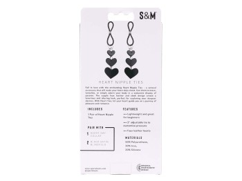 Sportsheets Sex and Mischief Heart Nippelschmuck