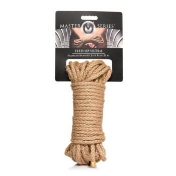 Master Series Jute-Bondageseil geflochten 15 Meter