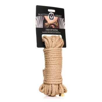 Master Series Jute-Bondageseil geflochten 15 Meter