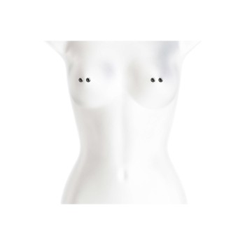 NS Novelties Bound magnetische Nippelklemmen M1 silber