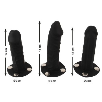 Bad Kitty Strap-on-String inklusive 3 Dildos Gr. XXL