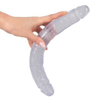 Crystal Clear transparenter Doppeldildo