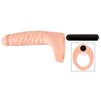 Realistixxx Penis-/Hodenring mit Naturdildo