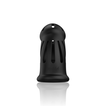 ManCage 27 - Ultra Soft Silicone Chastity Cage - Schwarz