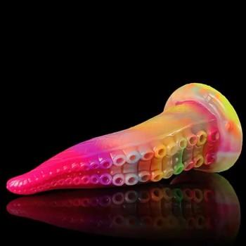 Monster Tentakel-Dildo - Glow in the Dark