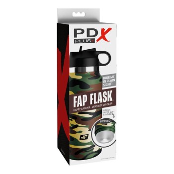 PDX Plus Fap Flask Happy Camper Mastrubator