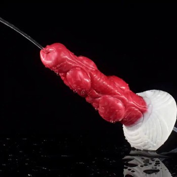 Monster Spritz-Dildo Venomous mit 4 Hoden