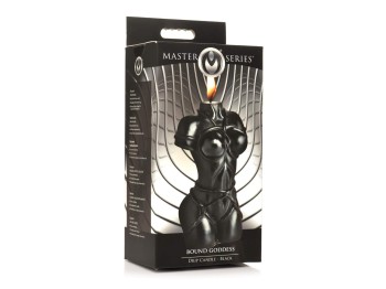 Bondage Figur - Sensual Heißwachskerze - Schwarz