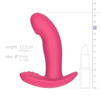 EasyToys - Tragbarer Vibrator Ivy Pink, app-gesteuert