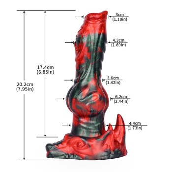 Monster Dildo Nordischer Fenriswolf