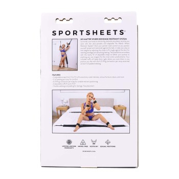 Sportsheets No Matter Where Bondage Restraint System