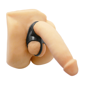 Master Series - Annex Black - Super Stretchy Erection Stimulator