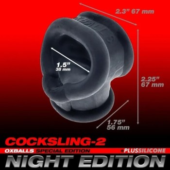 Oxballs COCKSLING-2 - Original Cock+Ball Sling Night Edition