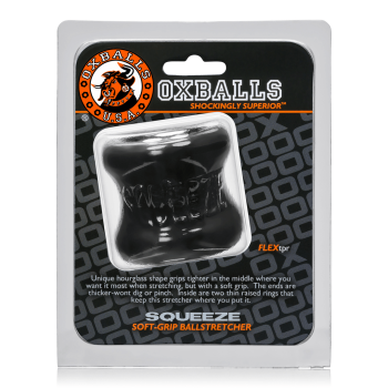 Oxballs Squeeze Hourglass Ballstretcher Black