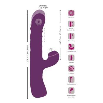 Javida 3 Function Rabbit Vibrator