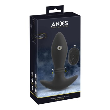 ANOS RC Moving Rings Butt Plug