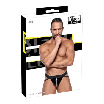 Black Level Jock aus glänzendem Lack