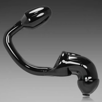 Oxballs Tailpipe - Chastity Cocklock mit Buttplug Black