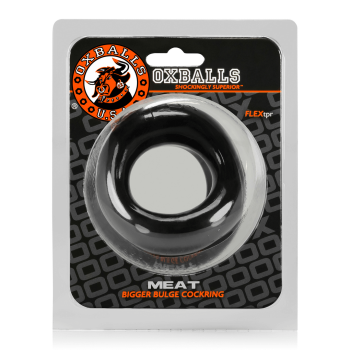 Oxballs Meat - Bigger Bulge Padded Cockring Black