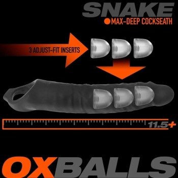 Oxballs Snake - Deep-Reach Cocksheath - Clear Ice