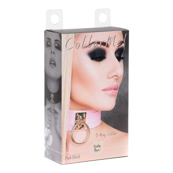 Kinky Diva O-Ring Halsband rosa