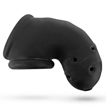 Oxballs Airlock - Air-Lite Vented Chastity Black Ice