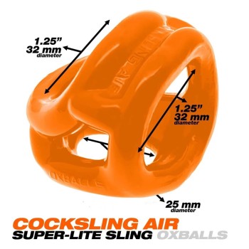 Oxballs Cocksling Air Lite - Orange