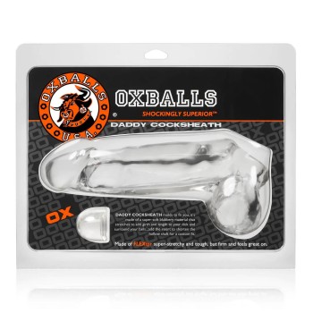 Oxballs Daddy - Cocksheath Penishülle Clear Oxballs Daddy - Cocksheath Penishülle Clear