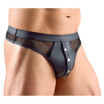 Svenjoyment String mit Druckknopfleiste Gr. XXL
