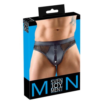 Svenjoyment String mit Druckknopfleiste Gr. XXL