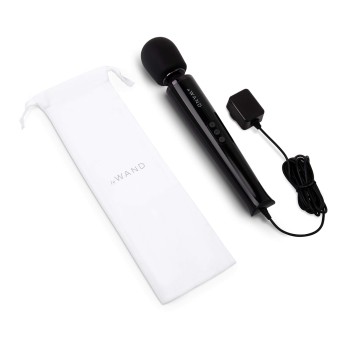 Le Wand - Powerful Plug-In Vibrating Massager Schwarz