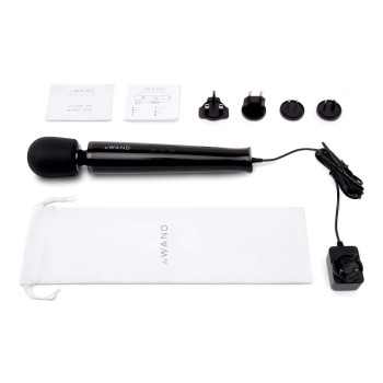 Le Wand - Powerful Plug-In Vibrating Massager Schwarz