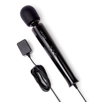 Le Wand - Powerful Plug-In Vibrating Massager Schwarz