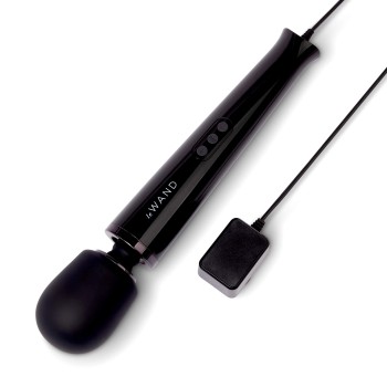 Le Wand - Powerful Plug-In Vibrating Massager Schwarz