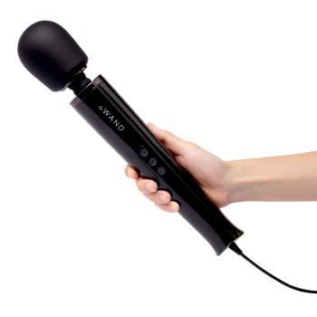 Le Wand - Powerful Plug-In Vibrating Massager Schwarz