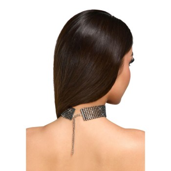 Cottelli Accessoires Halsband mit Strasssteinchen