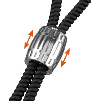 Rebel Heavy Rope Cock Strap with two Loops