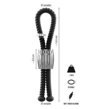 Rebel Heavy Rope Cock Strap