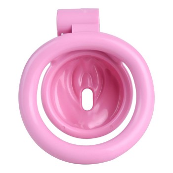 Sissy Cage Pink - Der ultimative Peniskäfig inkl. 4 Ringe