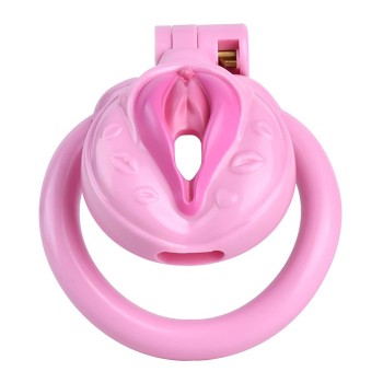 Sissy Cage Pink - Der ultimative Peniskäfig inkl. 4 Ringe
