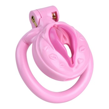 Sissy Cage Pink - Der ultimative Peniskäfig inkl. 4 Ringe