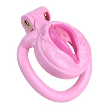 Sissy Cage Pink - Der ultimative Peniskäfig inkl. 4 Ringe