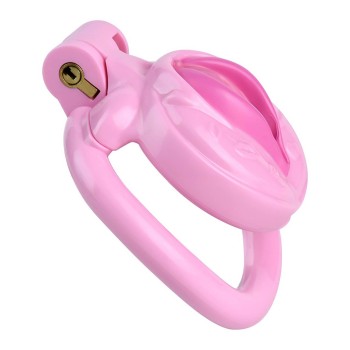 Sissy Cage Pink - Der ultimative Peniskäfig inkl. 4 Ringe