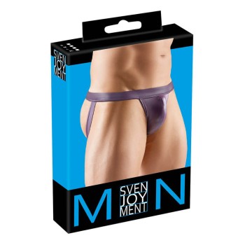 Svenjoyment po-freier Jock im trendigen Lila-Mattlook
