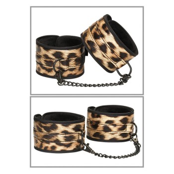 Liebe Seele 13-teiliges Bondage-Set Leopard Print
