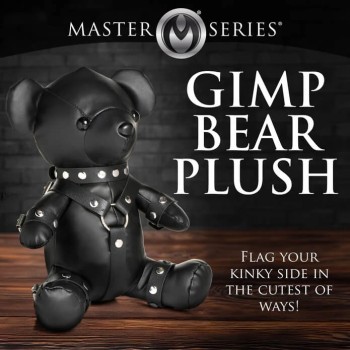 Gimp Bear - BDSM Teddy Bär - Schwarz